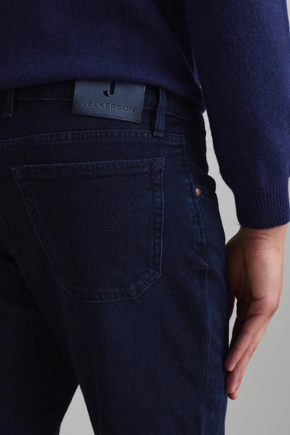 Jeckerson John Toppa jeans slim fit donkerblauw denim