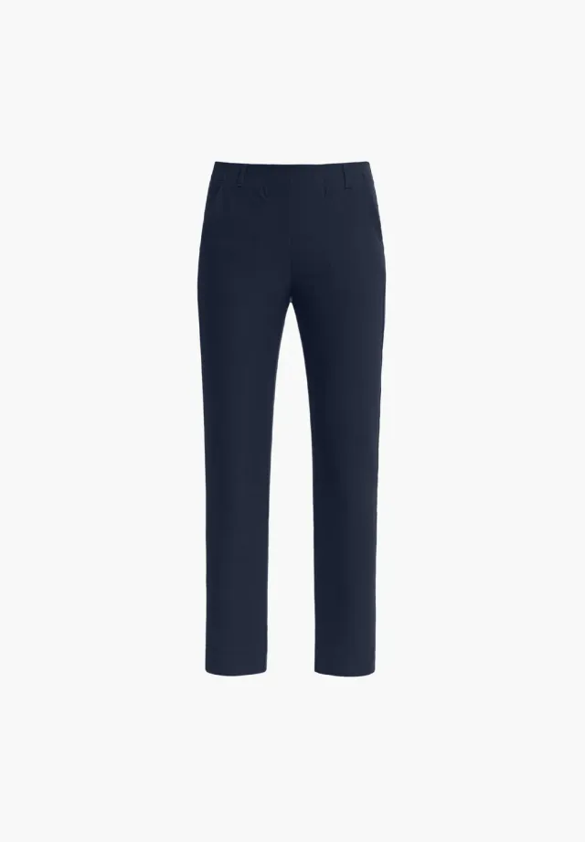 Laurie Taylor Regular damesbroek Navy elastische taille