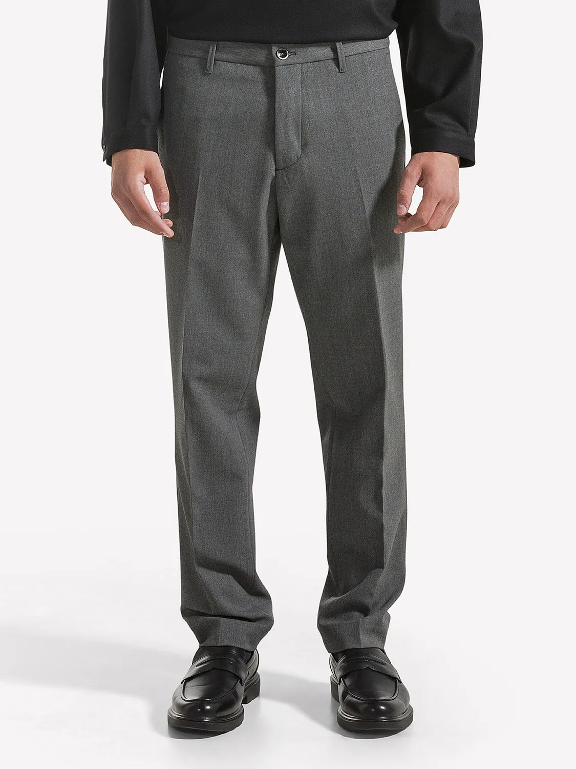Nine In The Morning Giove GVE84 chino slim heren navy stretch