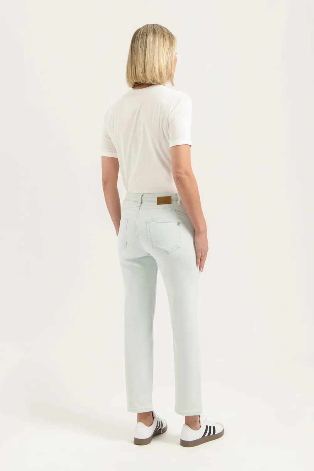 Florez Bond Straight jeans bleached denim relaxed