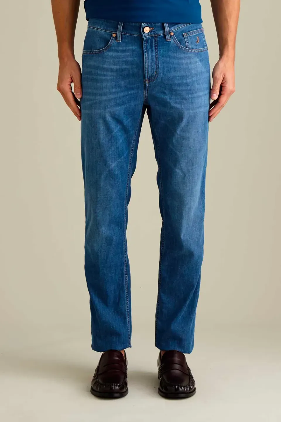 Jeckerson Jordan jeans blauw donker slim fit super comfort