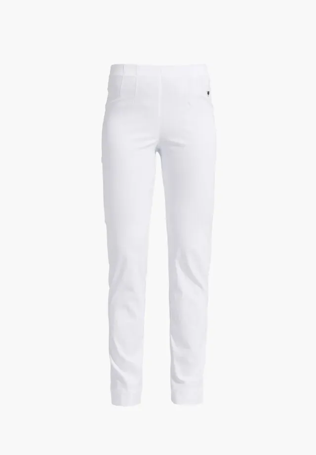 Laurie Betty Regular ML broek White stretch