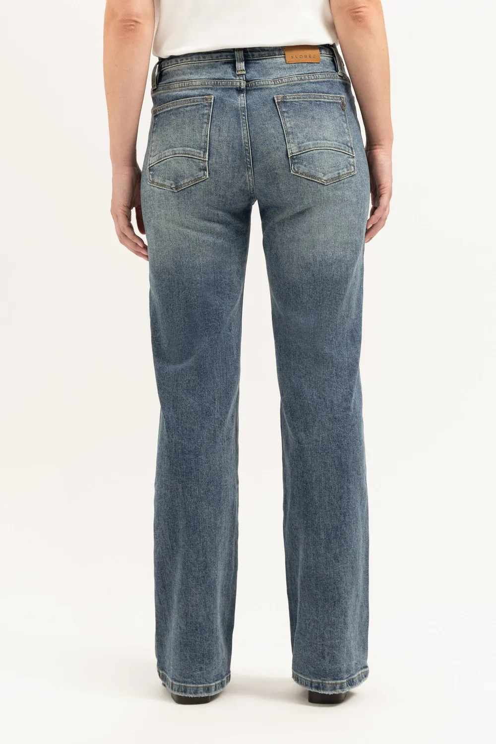 Florez Sophie Straight jeans Sophisticated Blue