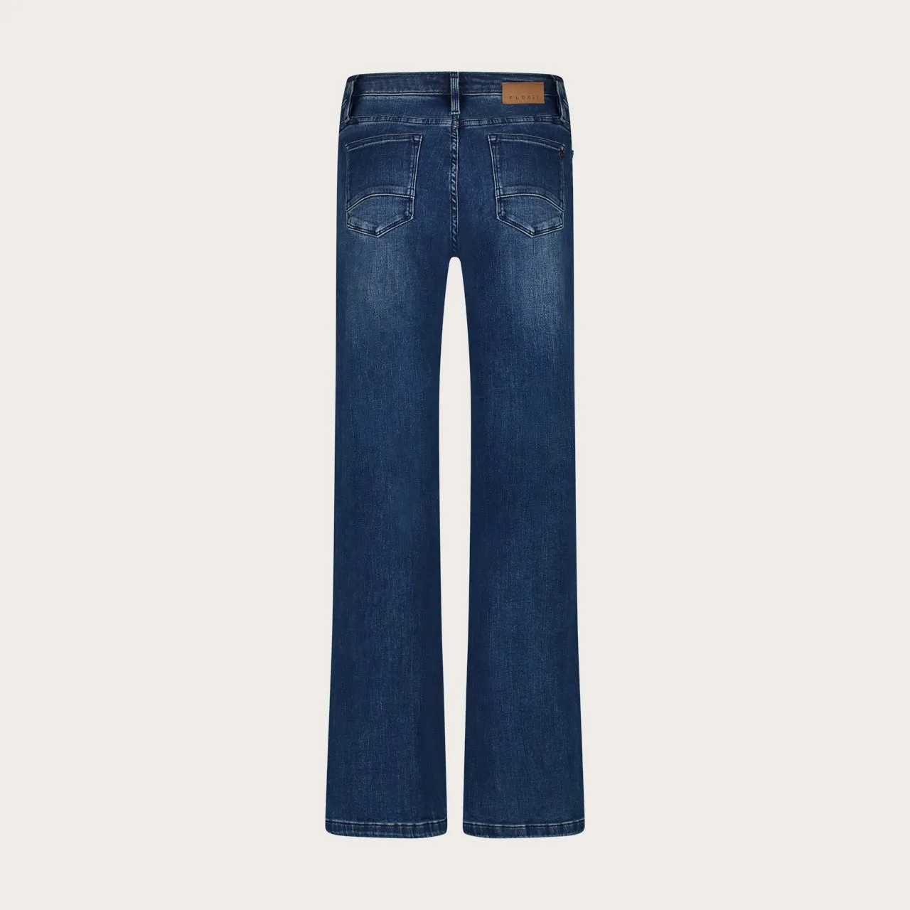 Florez Sophie Straight jeans Sky Blue mid waist