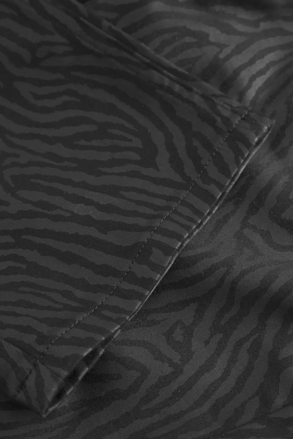 Laurie Hannah Regular broek Black Zebra Print extra kort stretch