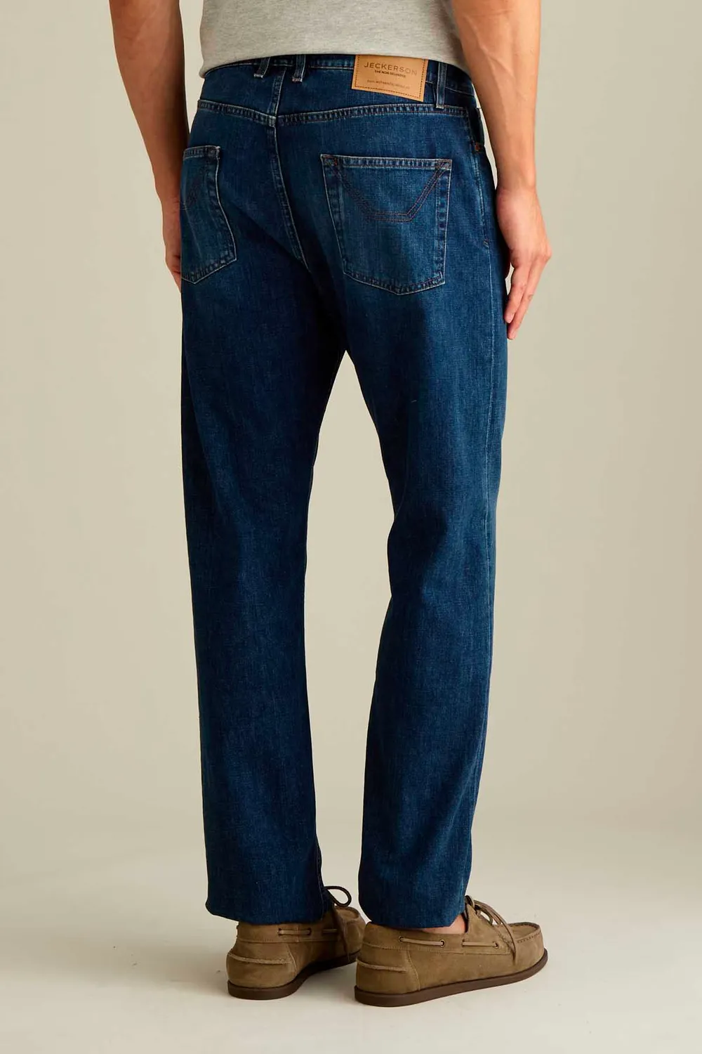 Jeckerson regular fit jeans blauw vintage denim