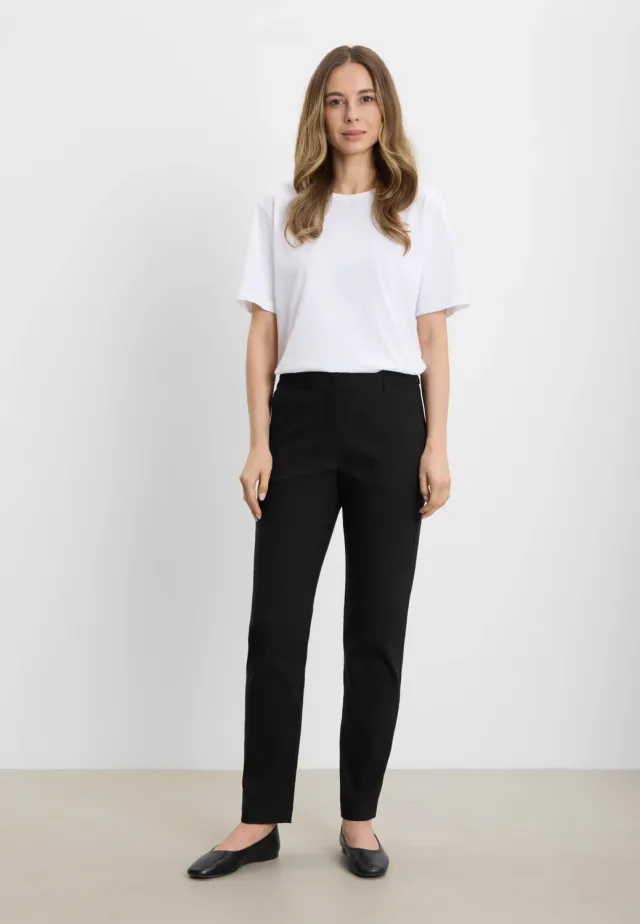 Laurie Julia Regular SL broek Zwart kort 75cm