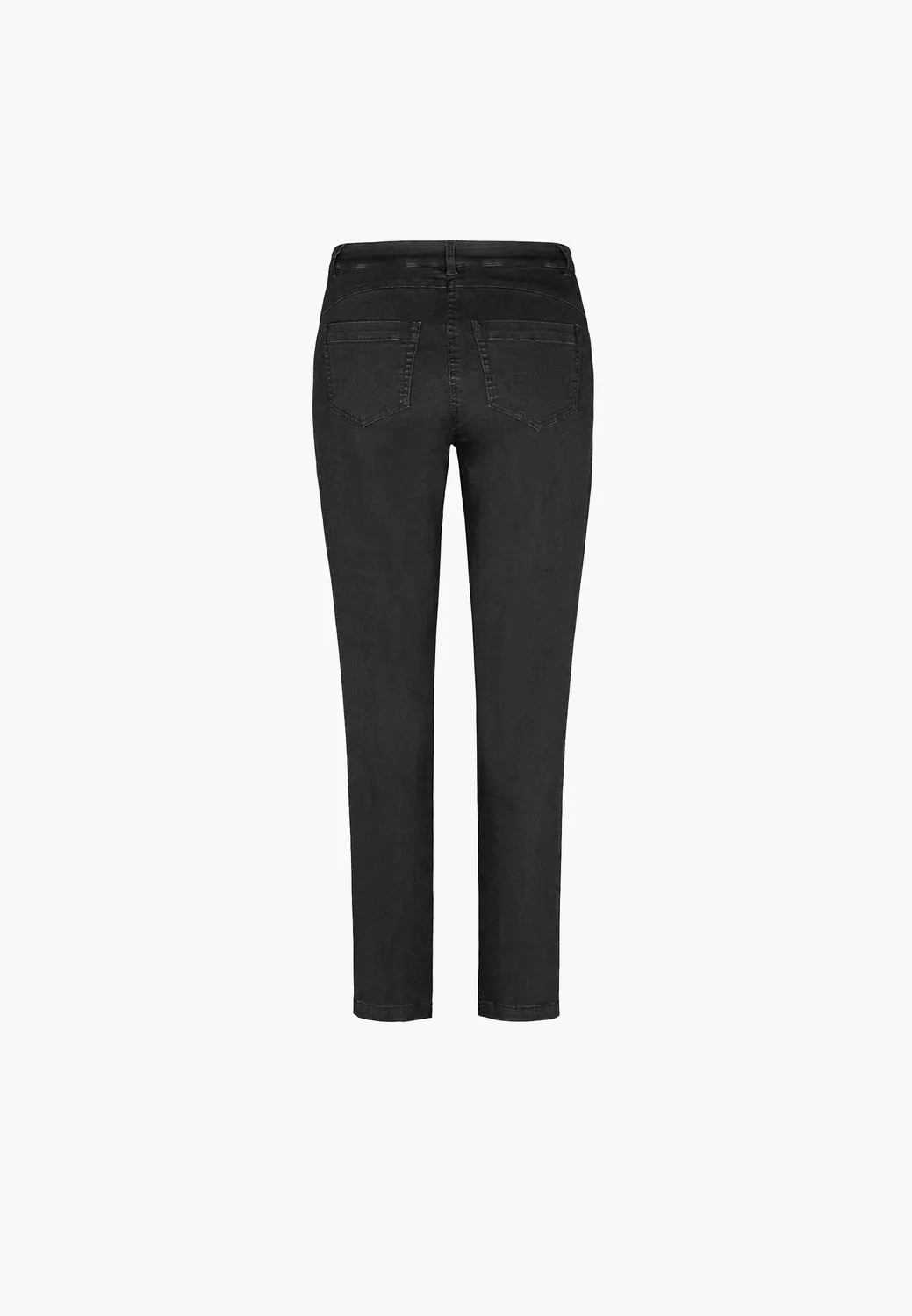 Laurie Serene Slim damesbroek Black 5-pocket stretch