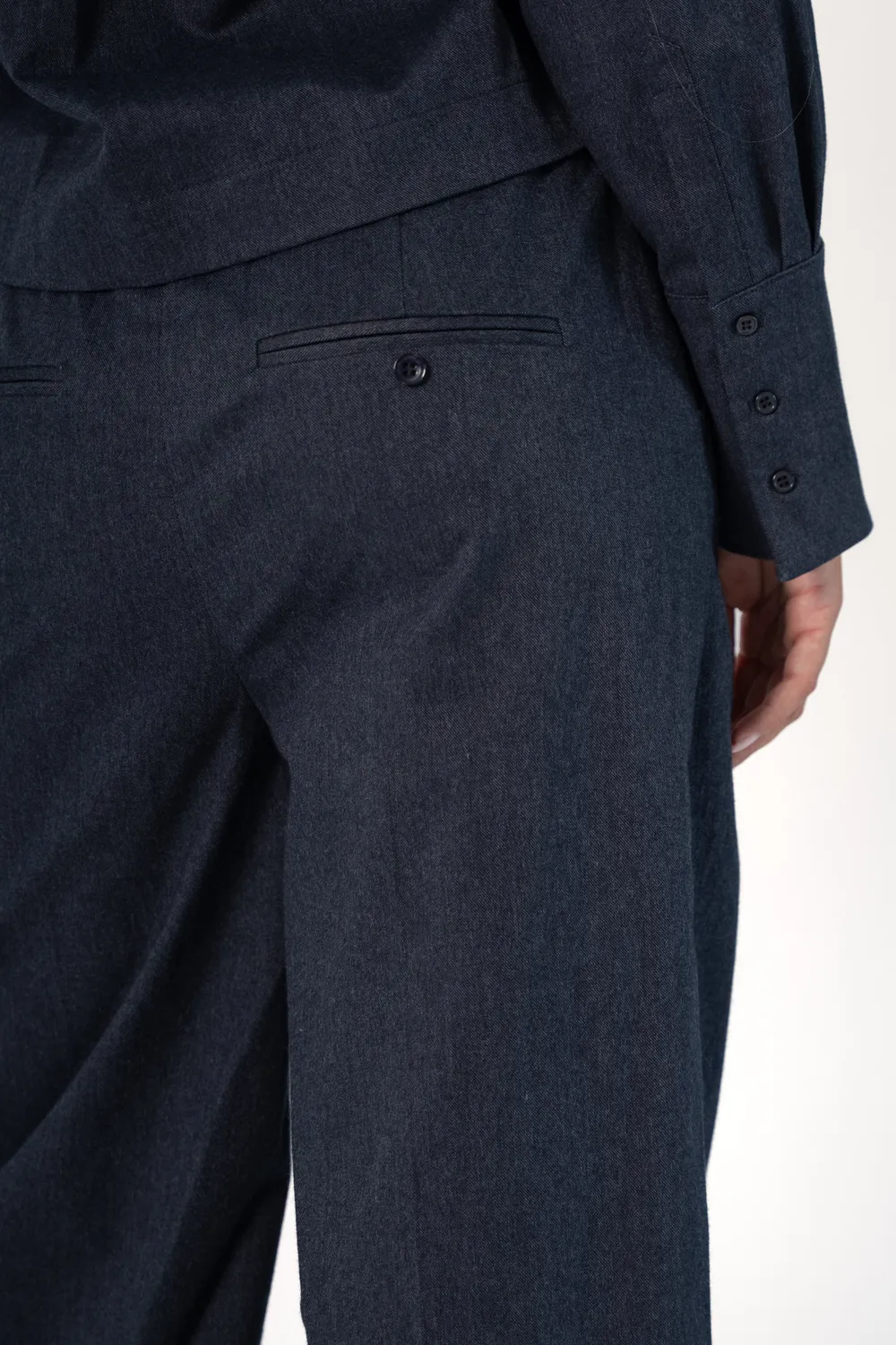Corel Lior Britta broek wide leg night sky