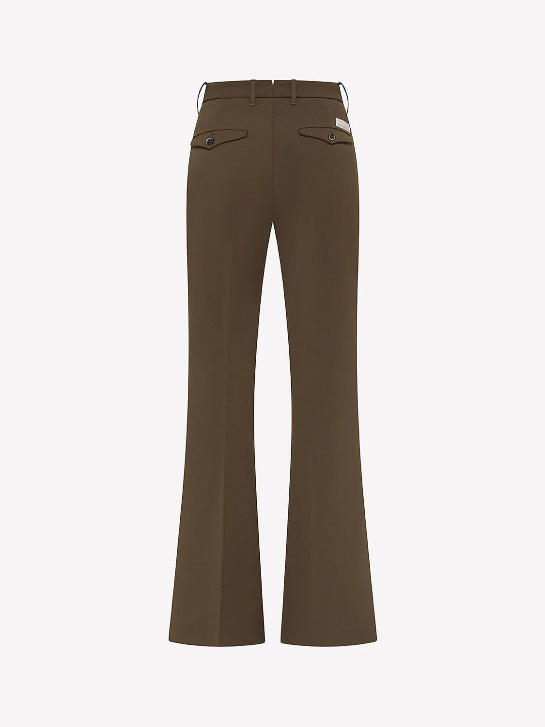 Nine In The Morning Paolina PI49 broek bootcut liquirizia wol