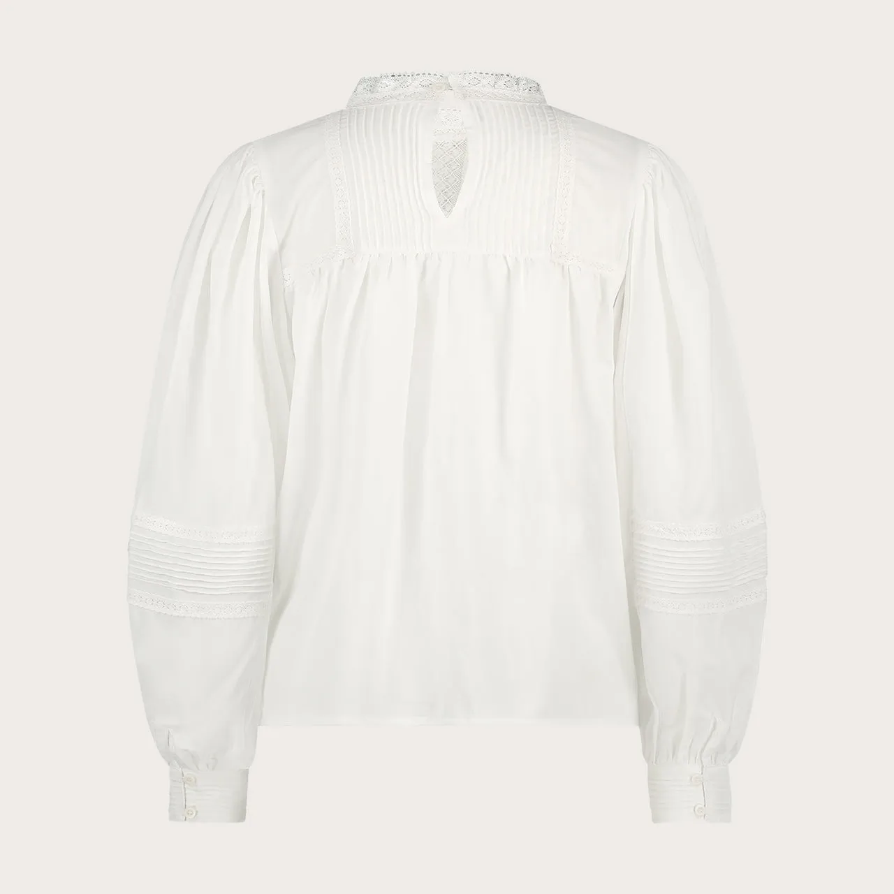 Florez Leo Blouse blouse White broderie