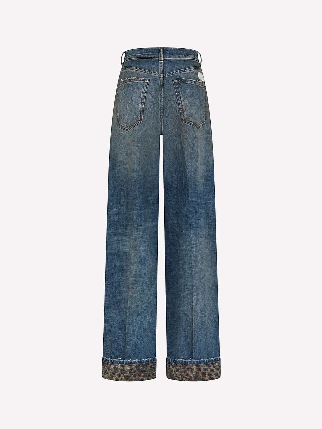 Nine In The Morning Eris jeans dames blauw medium wassing