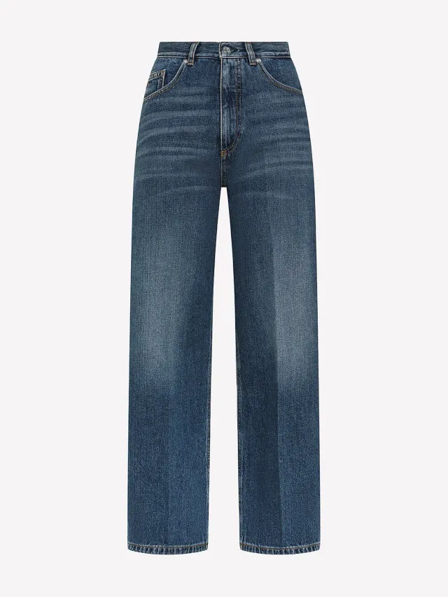 Nine In The Morning Elsa LS121 Broek Dames Lavendel Katoen