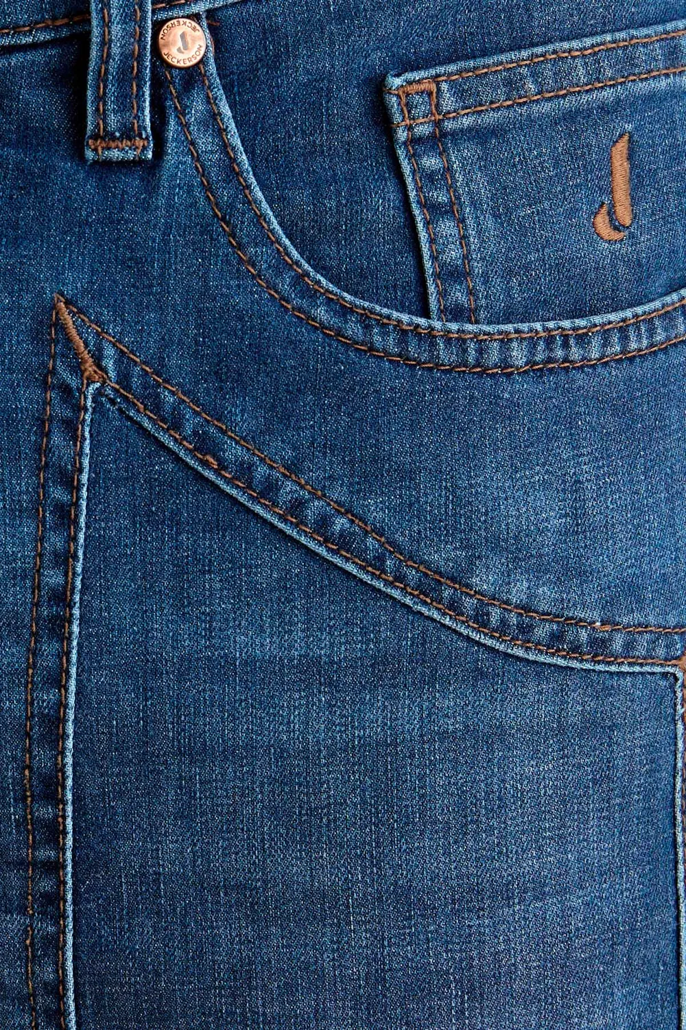 Jeckerson John Slim Fit Jeans Middenblauw