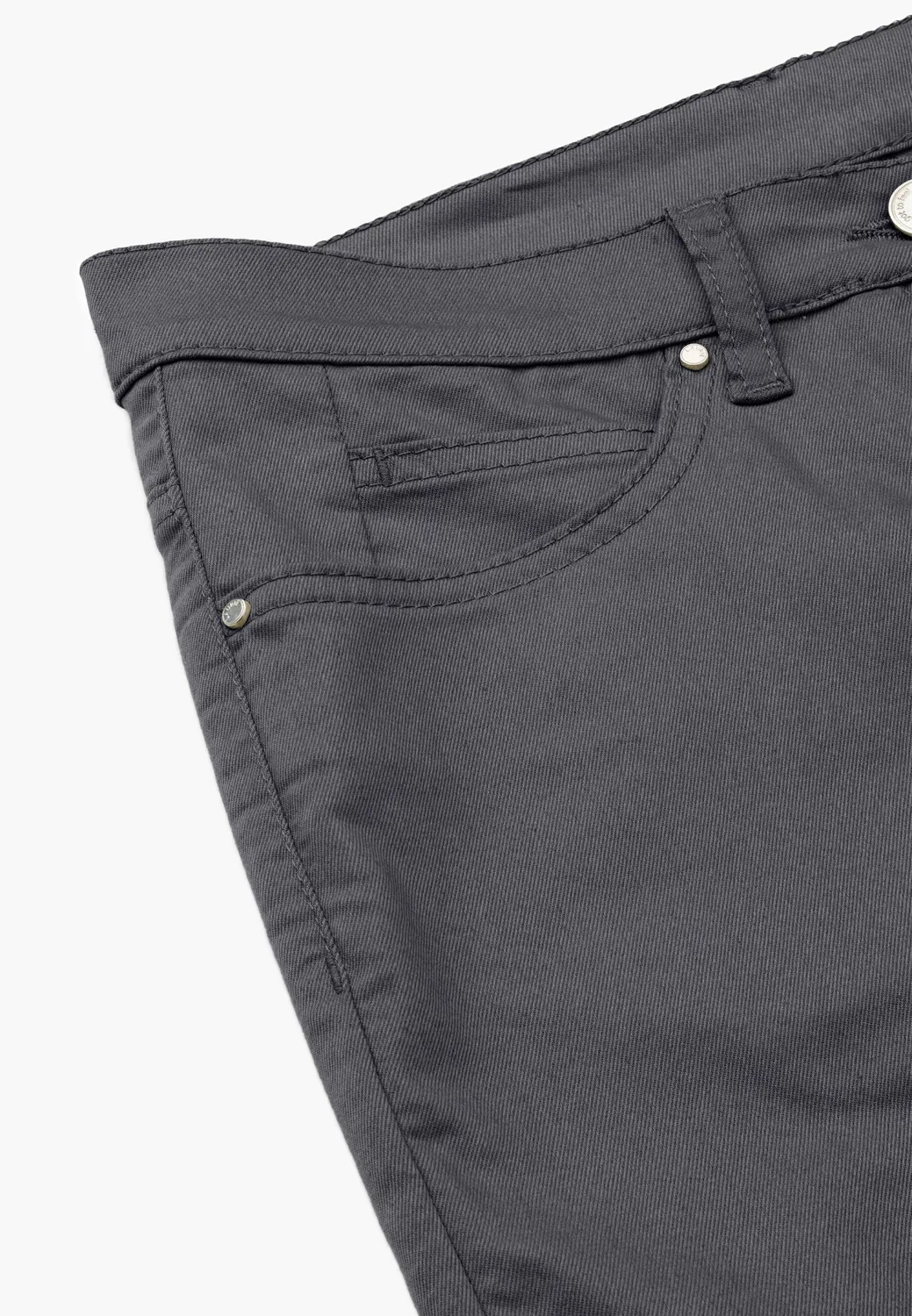 Laurie Charlotte Regular ML broek anthracite stretch