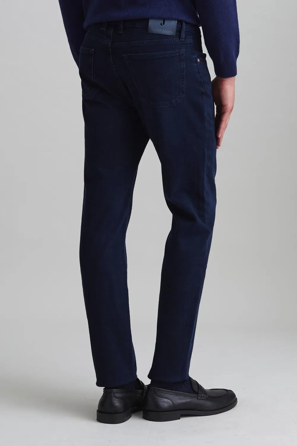 Jeckerson John Toppa jeans slim fit donkerblauw denim