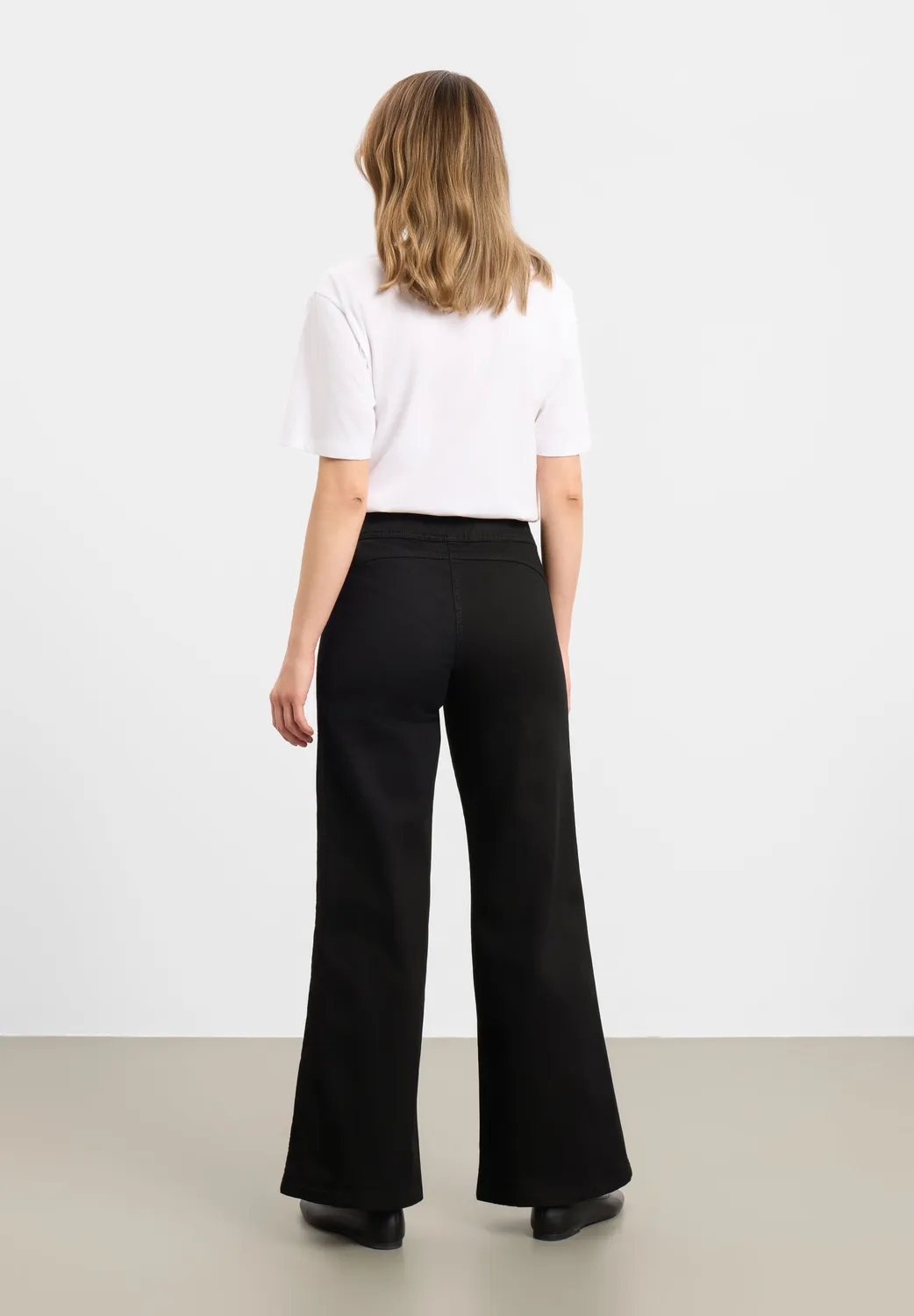 Laurie Serene Loose ML stretch broek black 80 cm