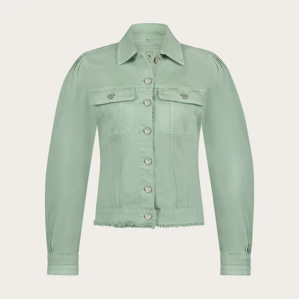 Florez Rome jasje Serene Green stretch