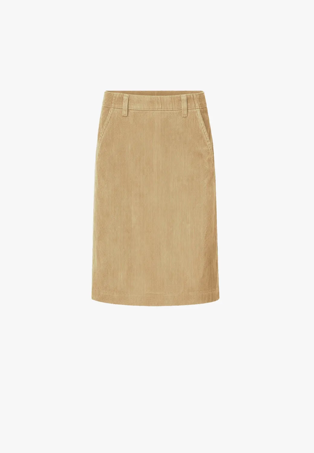 Laurie Simone fluwelen rok 62 cm Cafe Latte stretch
