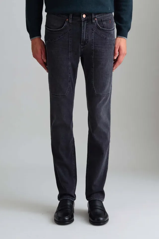 Jeckerson John Slim Fit Jeans Zwart