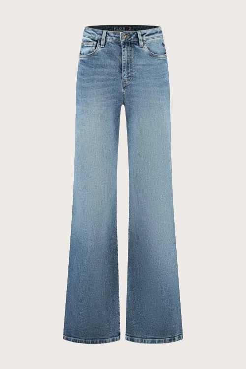 Florez Ana Flared jeans Sophisticated Blue palazzo