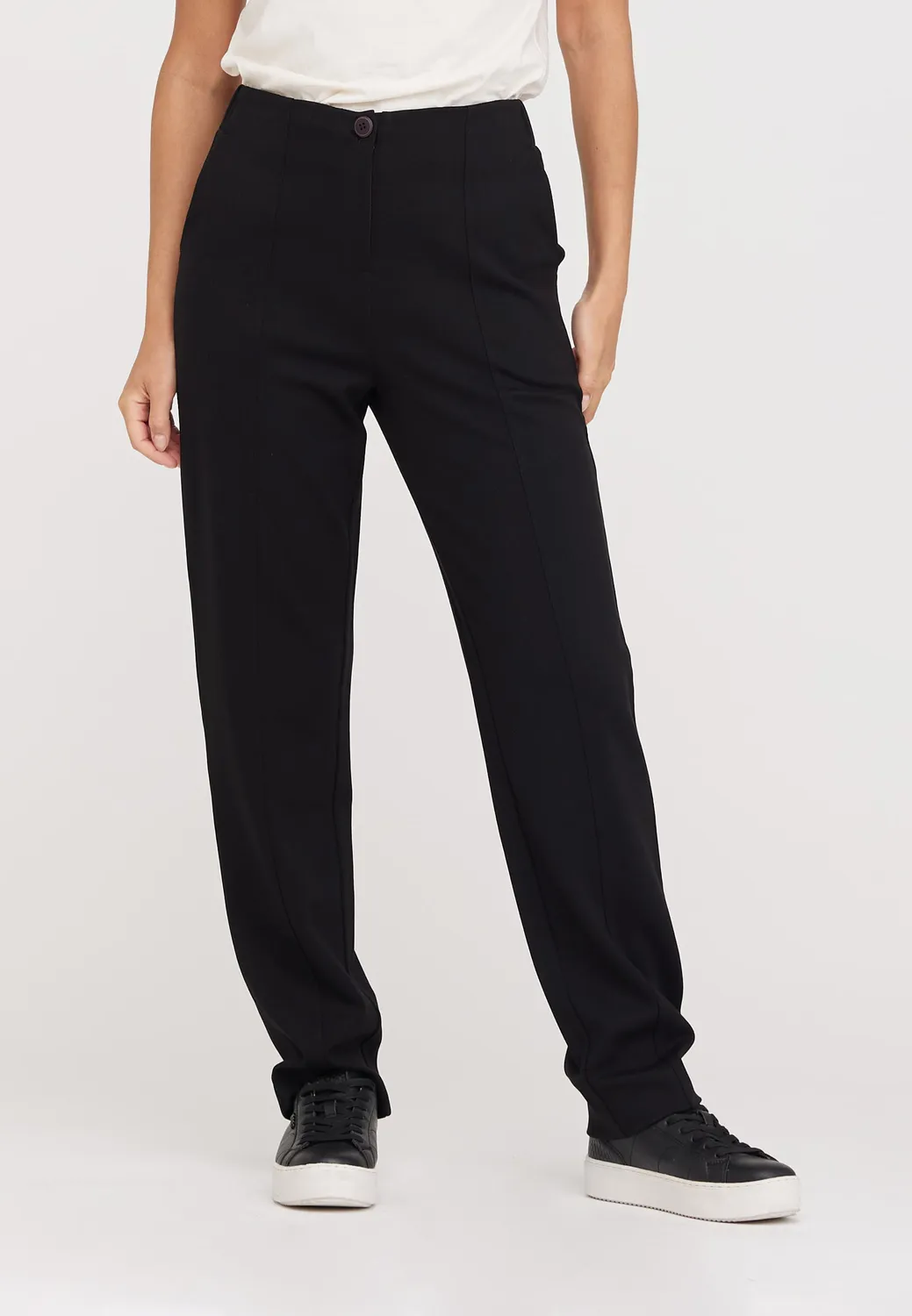 Laurie Diana Relaxed broek zwart medium ecovero