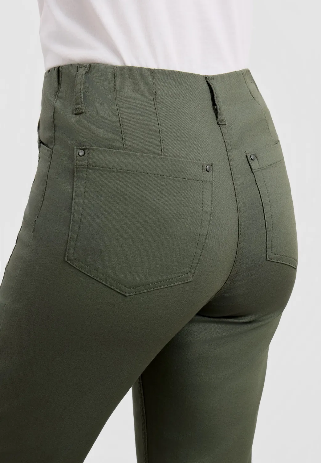 Laurie Piper Pure Regular CL broek evergreen