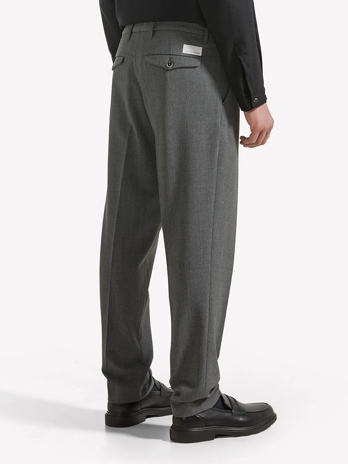 Nine In The Morning Giove GVE84 chino slim heren navy stretch