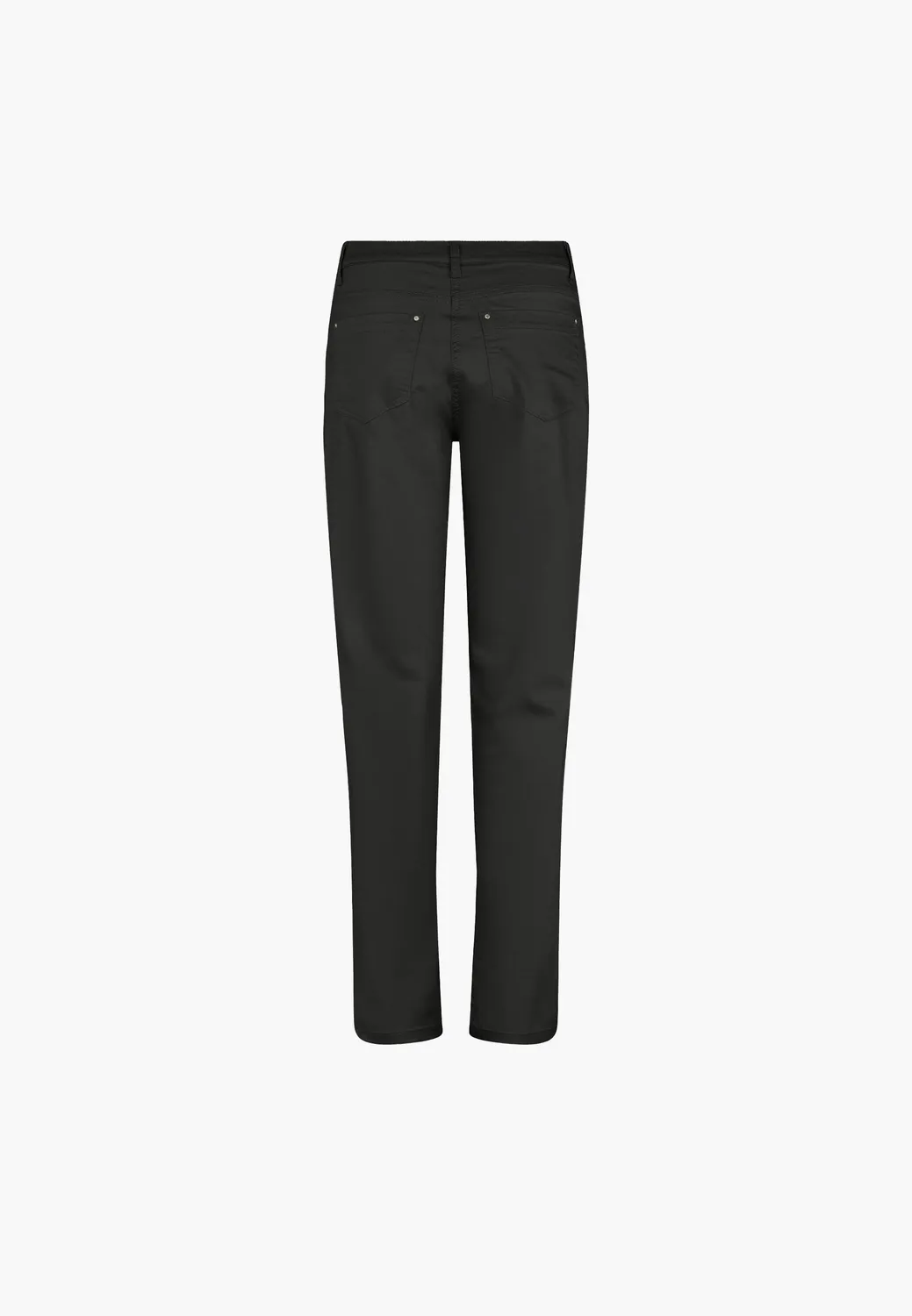 Laurie Charlotte Regular ML broek Black stretch
