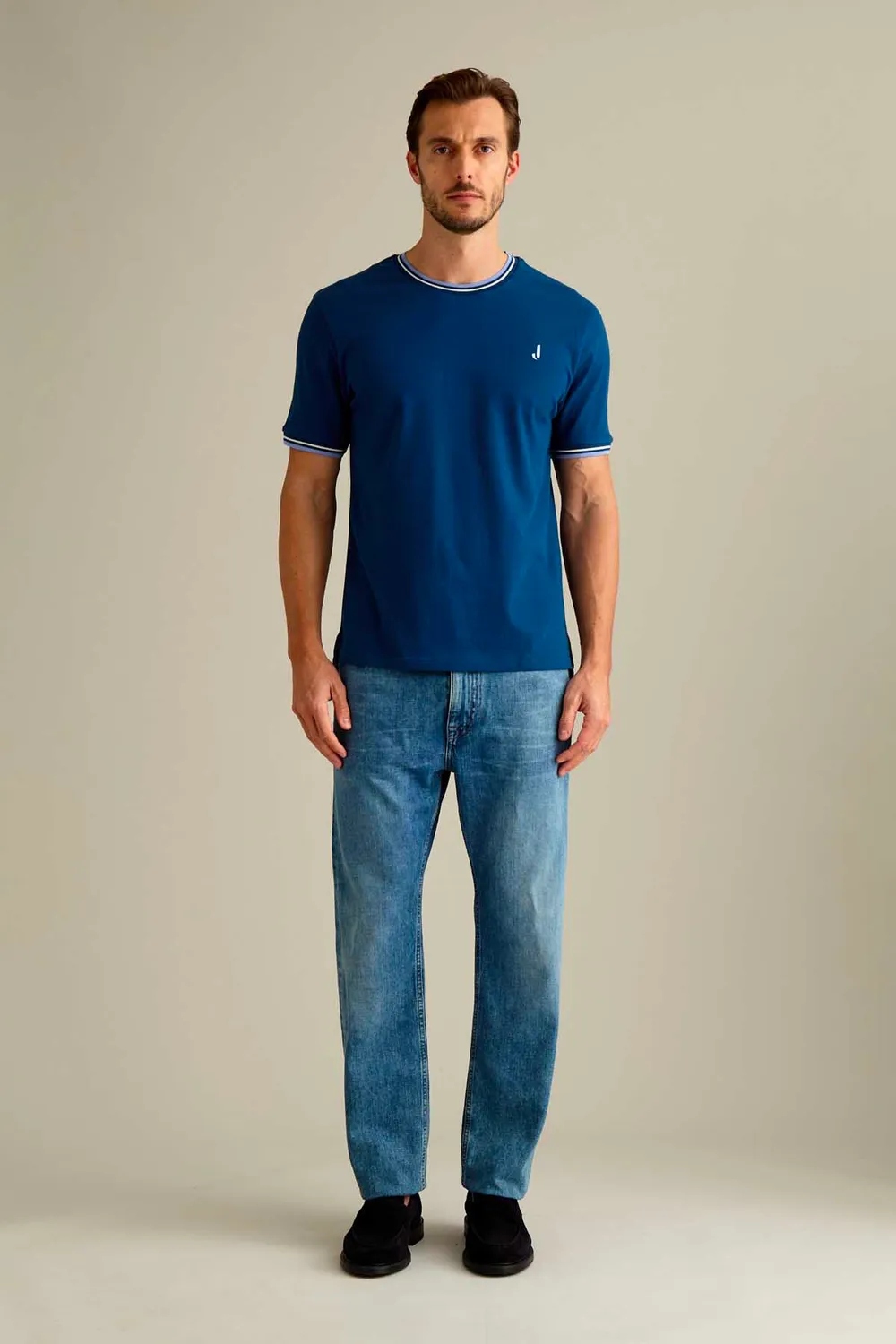 Jeckerson regular fit jeans lichtblauw vintage