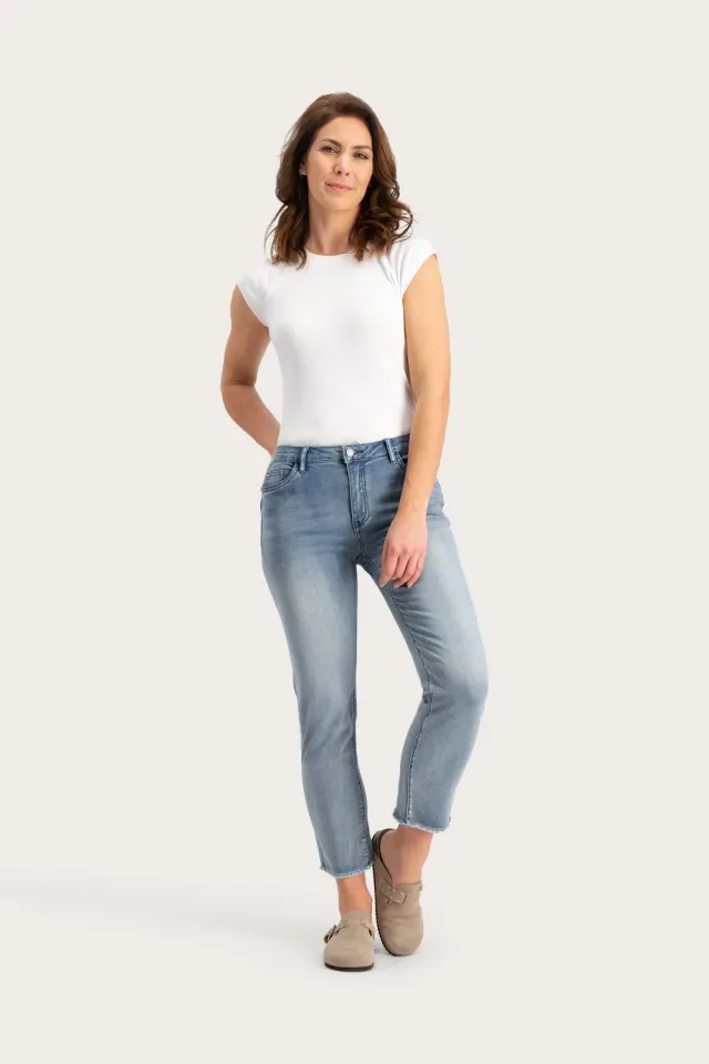 Florez Charmeur Straight jeans light blue klassiek