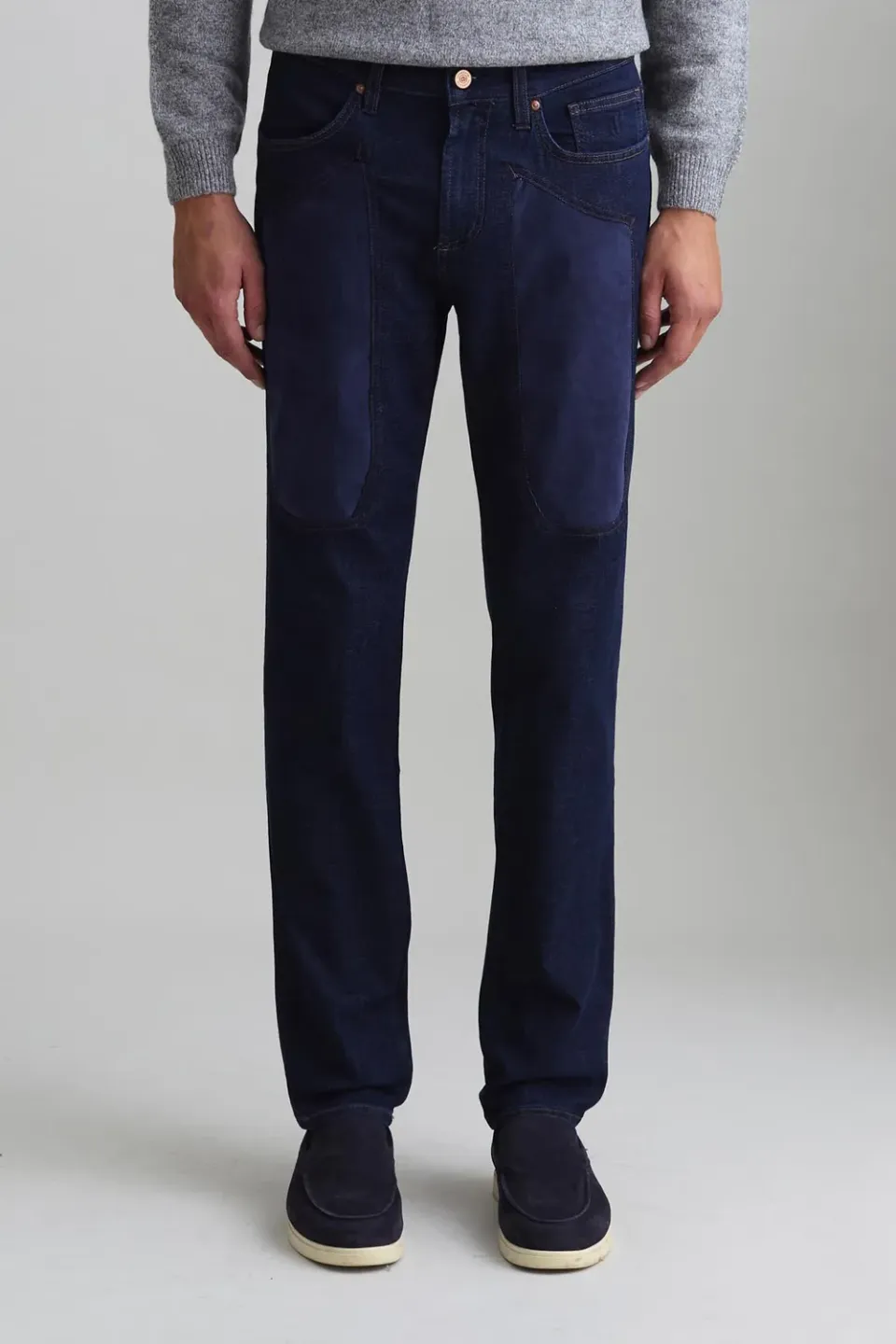 Jeckerson John Slim Fit Jeans Donkerblauw 10oz