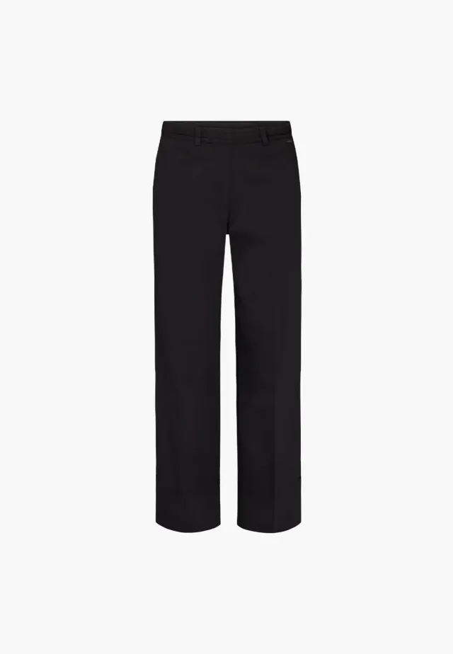 Laurie Phoebe Loose ML broek zwart losse pasvorm