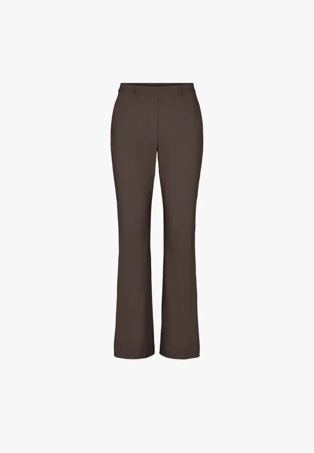 Laurie Zina Flare Regular ML damesbroek bruin