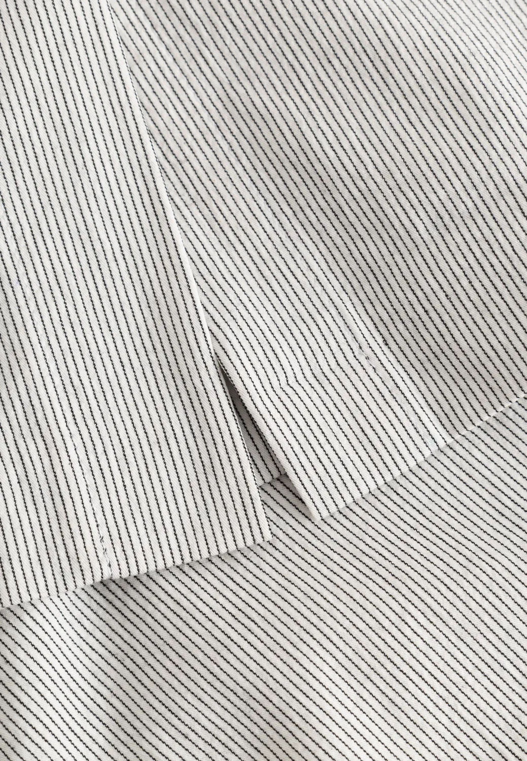 Laurie Simone rok 62 cm White pinstripe stretch