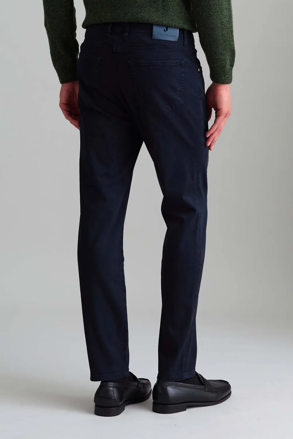 Jeckerson Anniversary chino slim fit donkerblauw