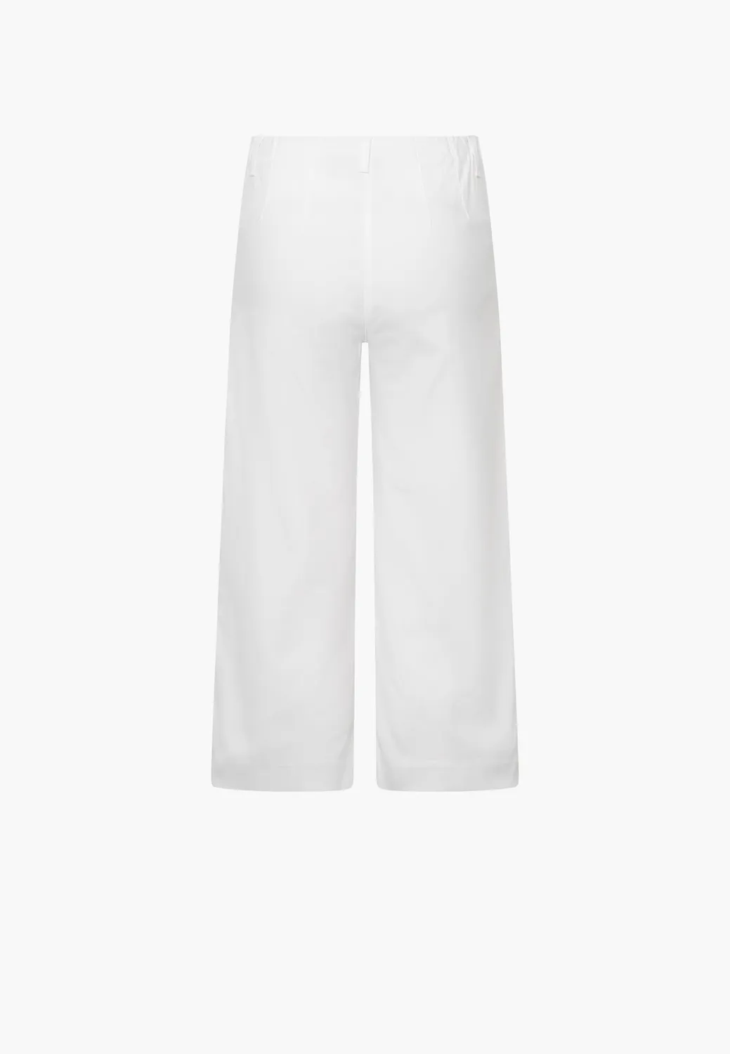 Laurie Donna Loose Crop broek white cropped wijd