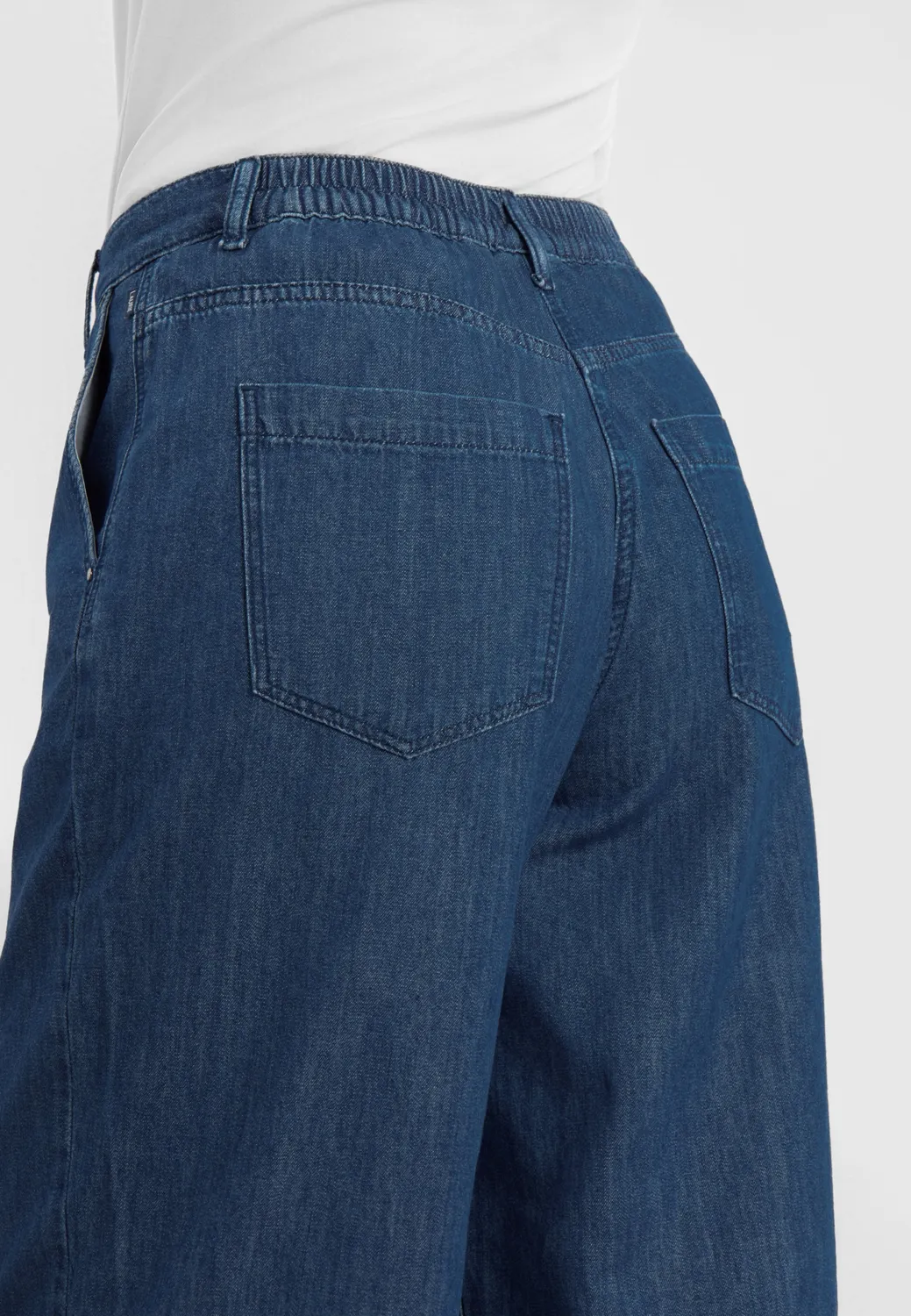 Laurie Charm Elastic Loose ML jeans blue denim stretch