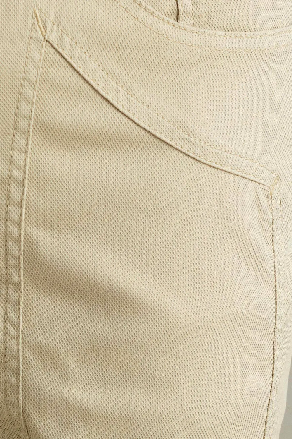Jeckerson John slim fit broek lichtbeige katoen