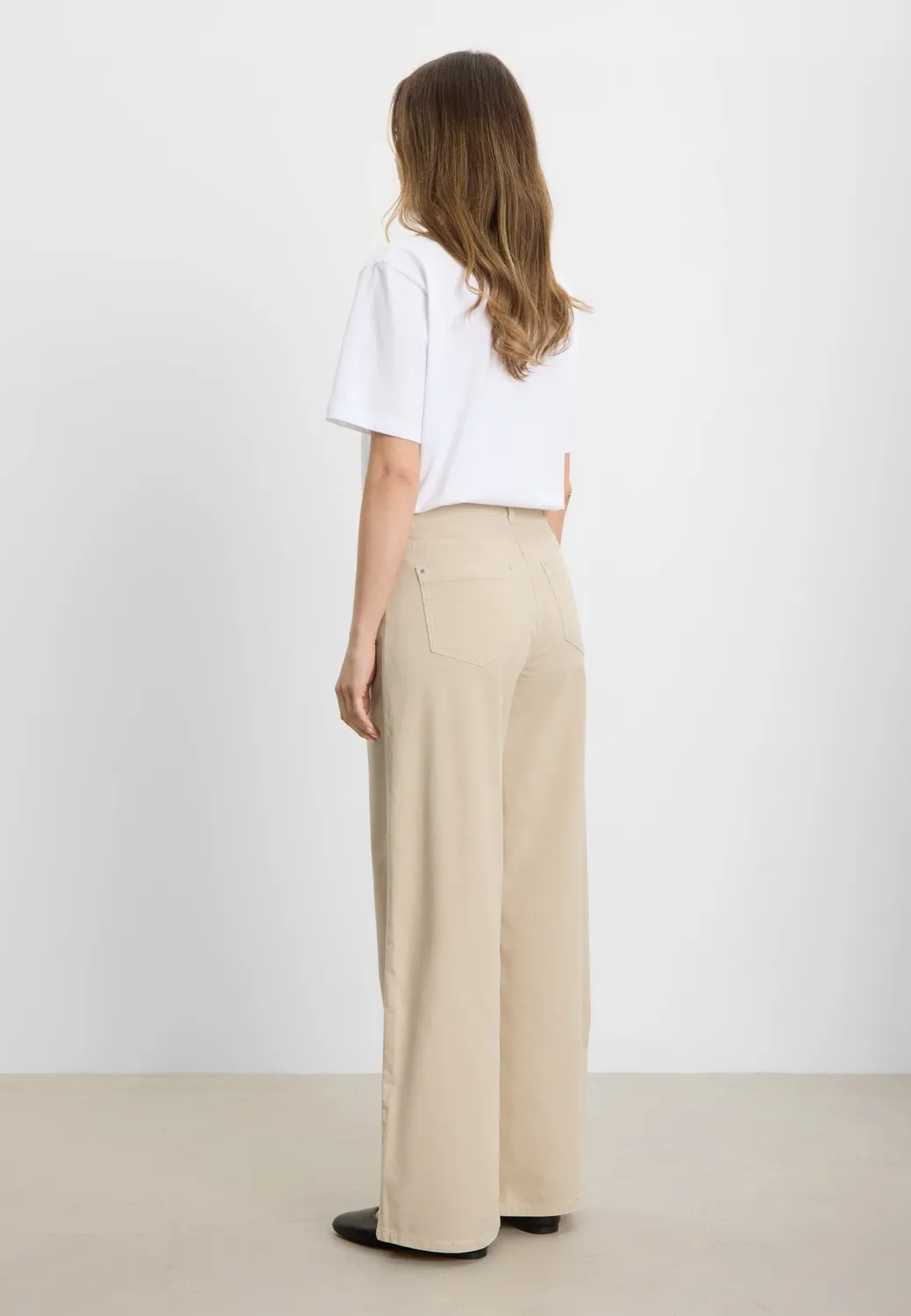 Laurie Carol Loose ML fluwelen broek Birch losse fit