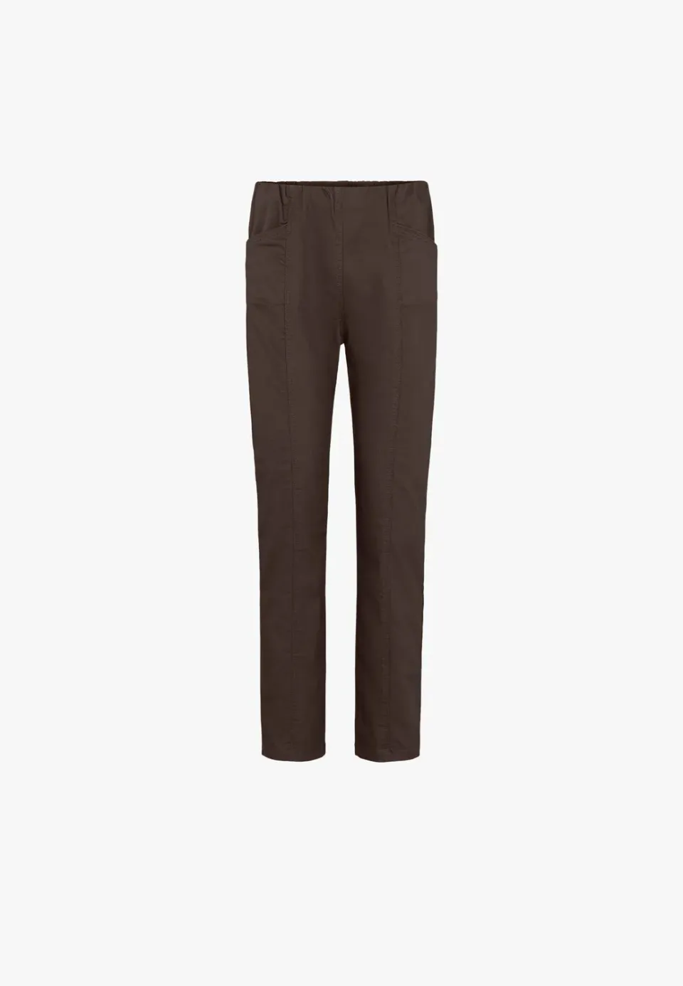 Laurie Slender Rouge Regular SL damesbroek bruin kort