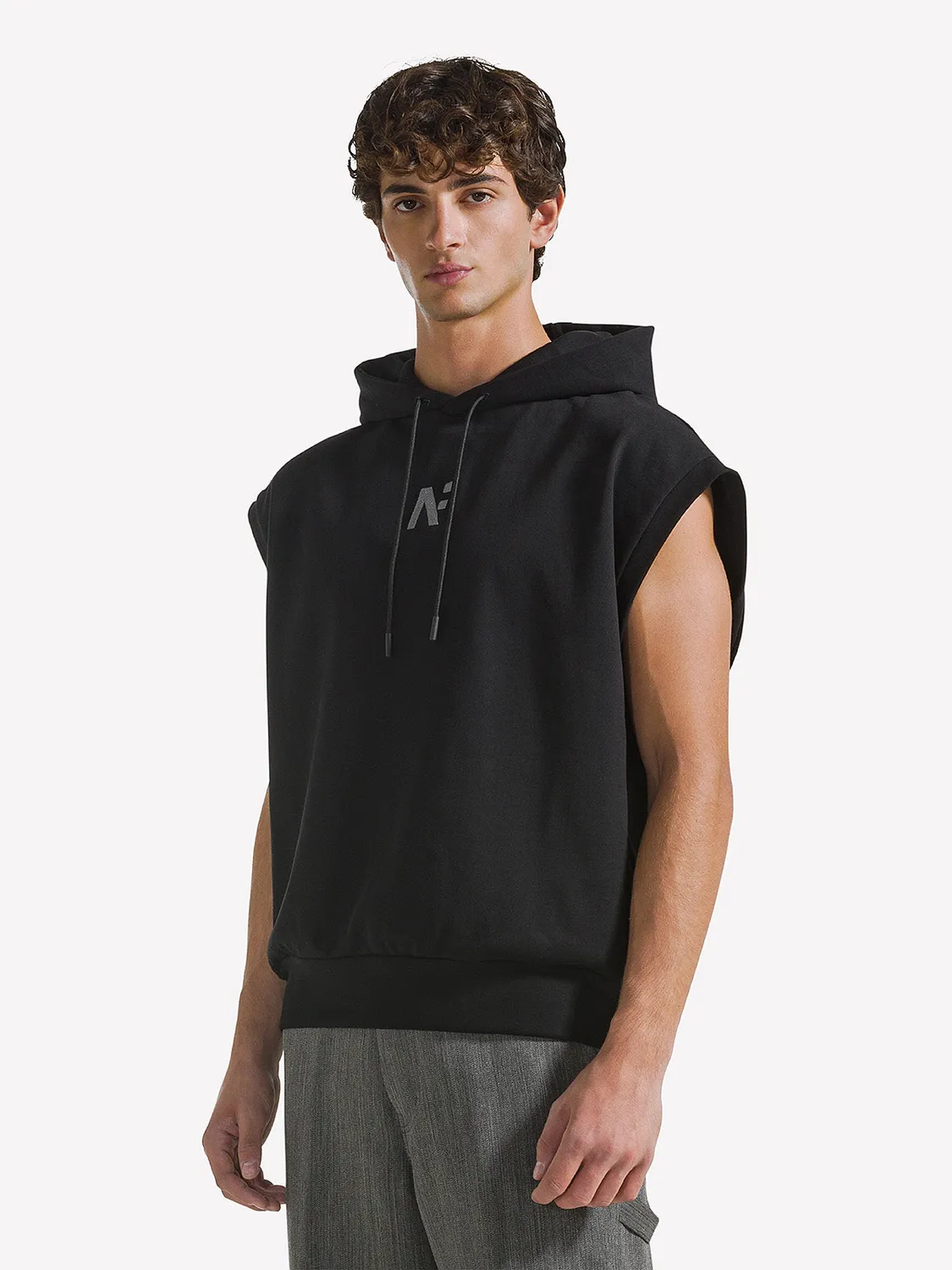 Nine In The Morning Kevin hoodie gilet heren zwart