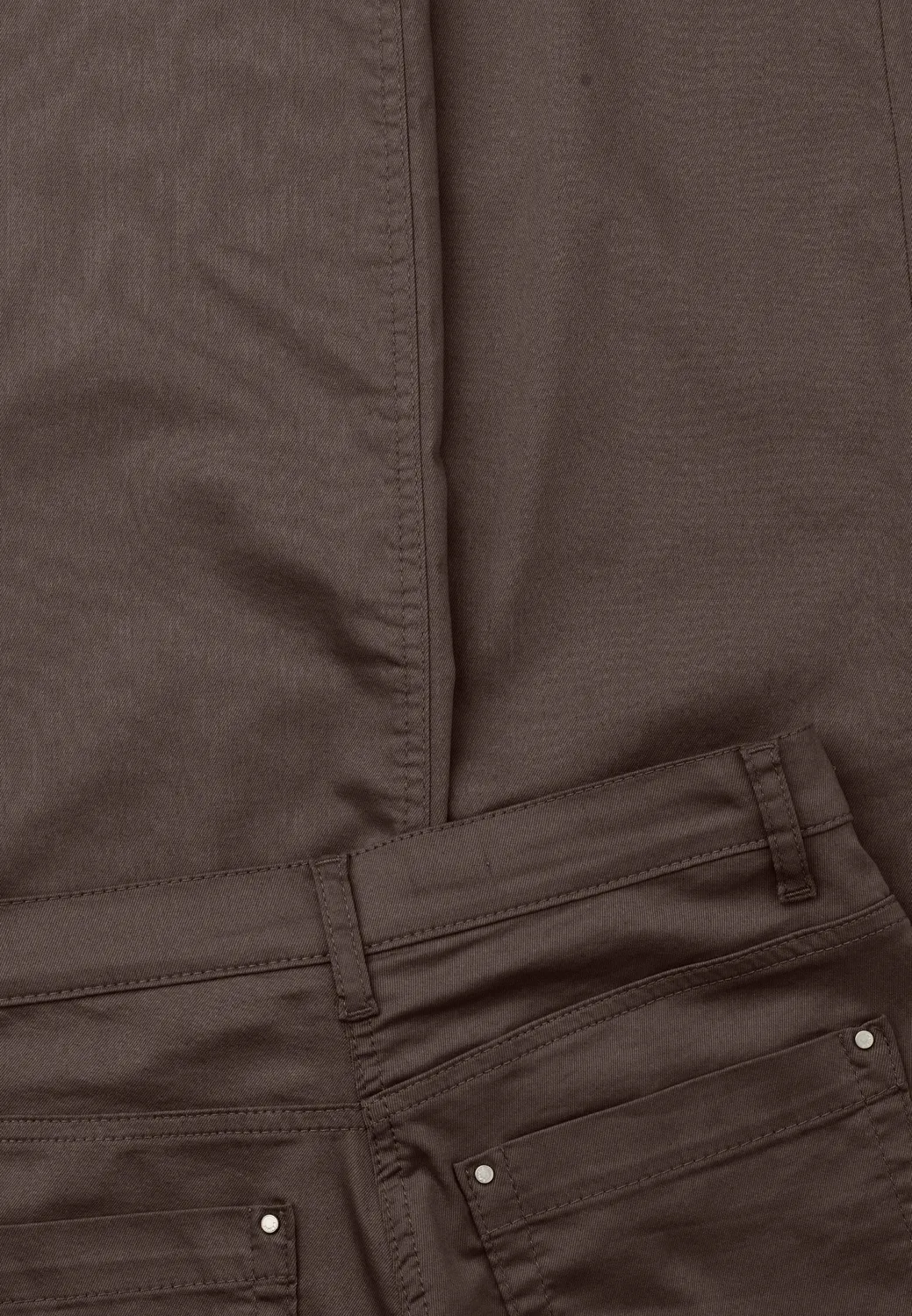 Laurie Charlotte Regular ML broek Brown stretch
