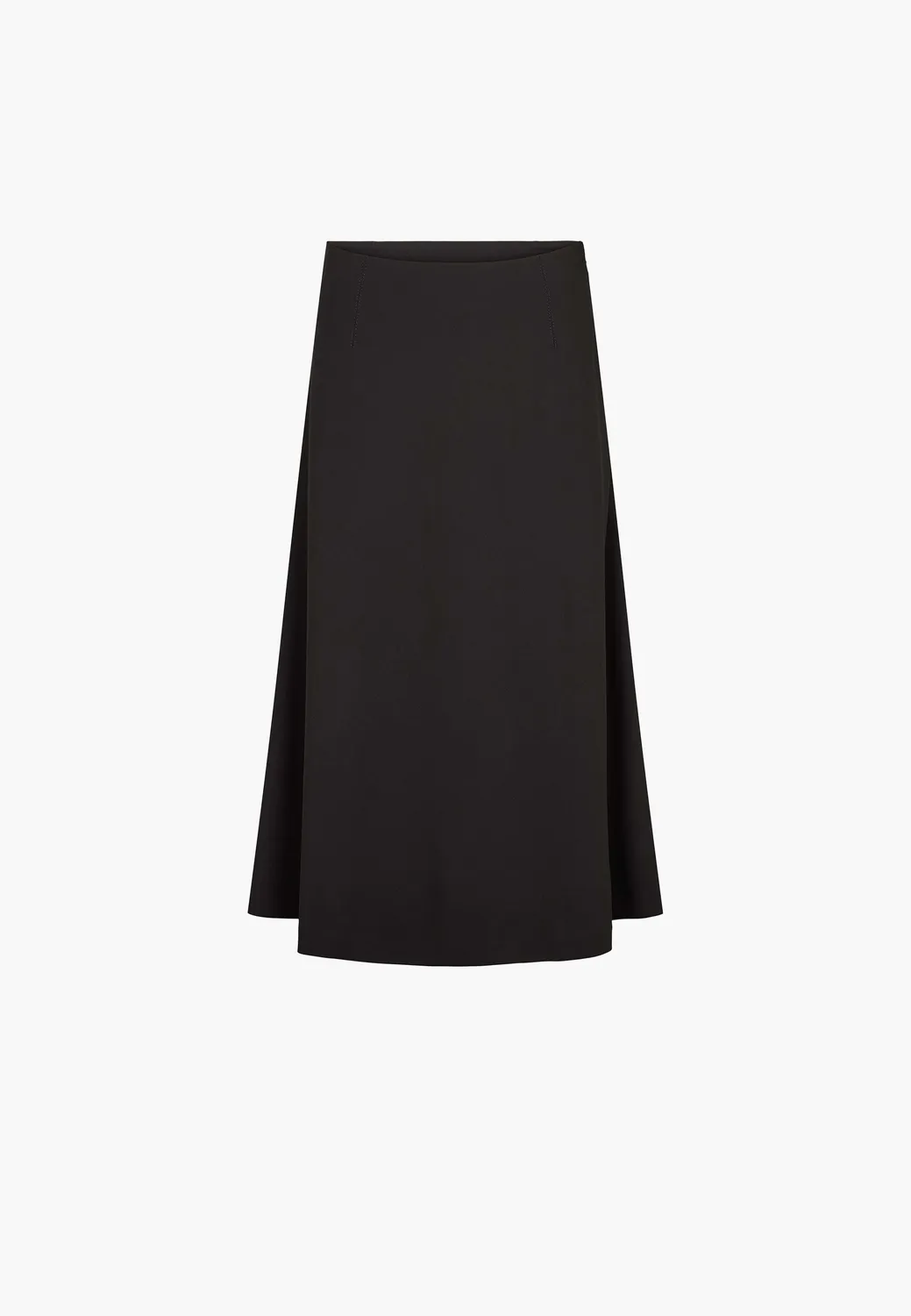 Laurie Abbi lange rok zwart 80 cm stretch