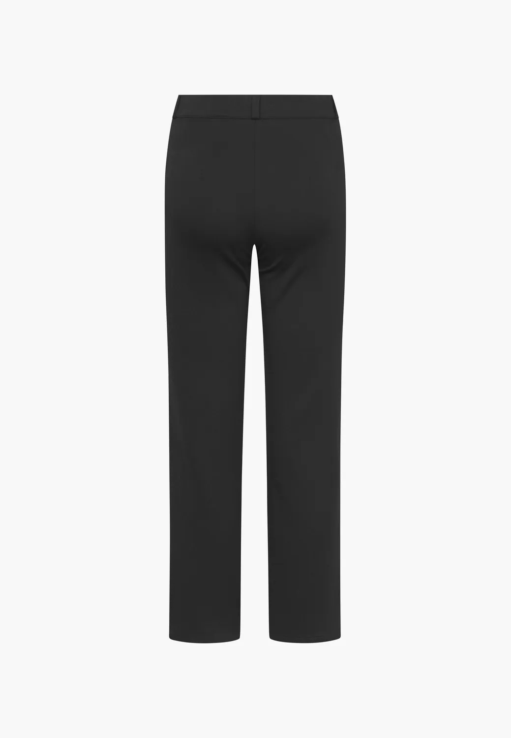 Laurie Ruby Straight SL broek zwart geborsteld