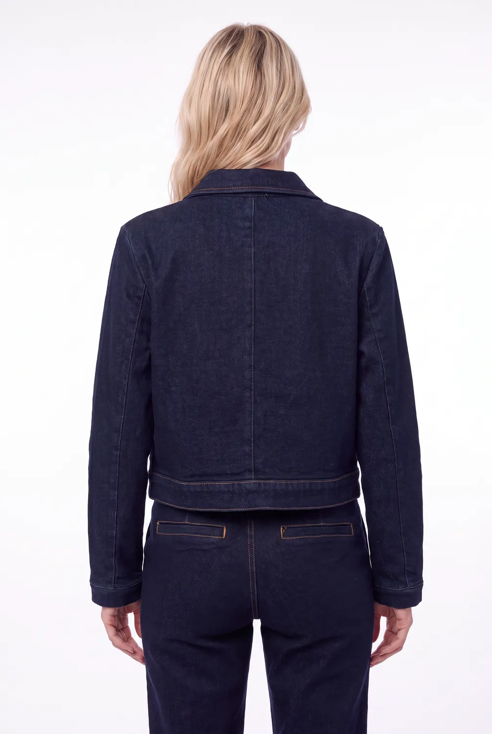 Florez Zoe Jacket jasje Rinse Denim donkerblauw
