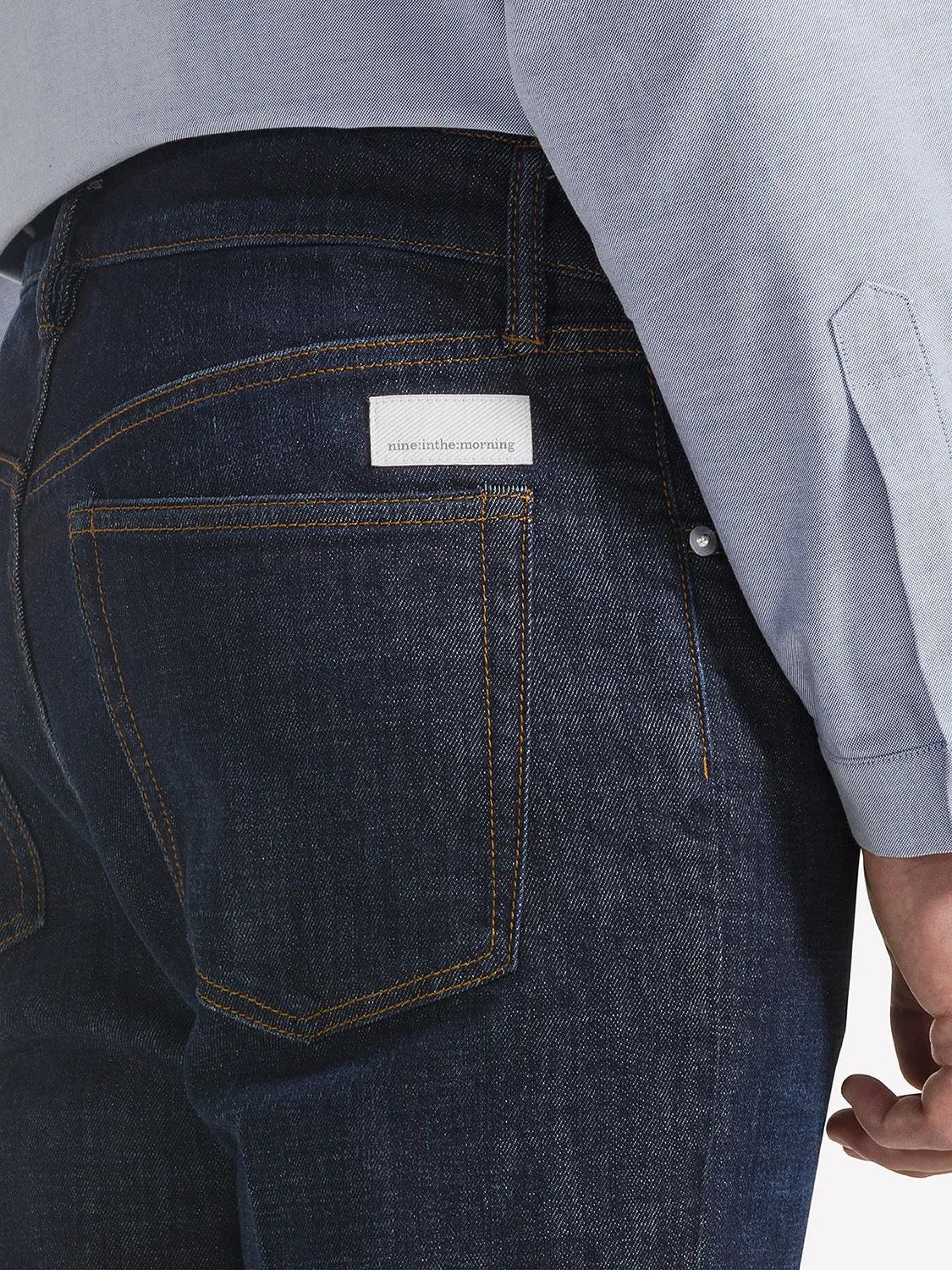 Nine In The Morning Asthor THR42 jeans slim navy stretch