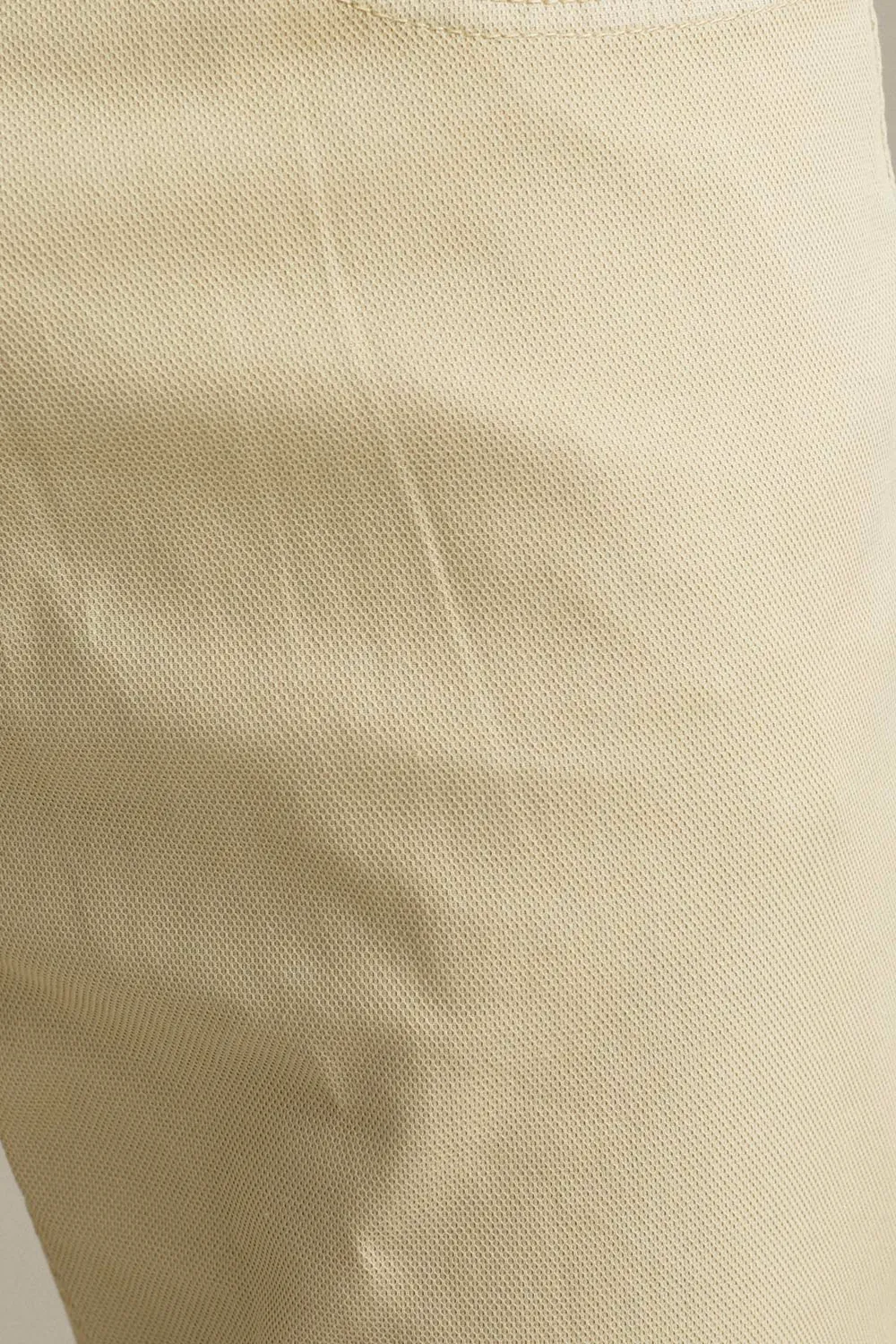 Jeckerson Jordan slim fit broek lichtbeige katoen