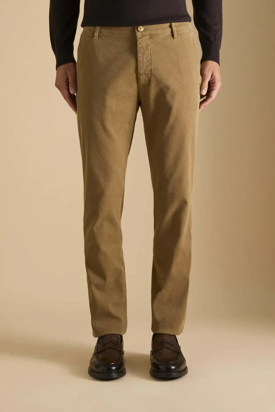 Jeckerson Jack chino beige slim fit broek