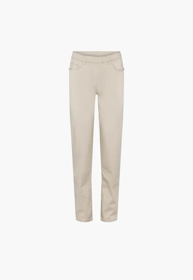 Laurie Hannah Regular ML broek Grey Sand 5-pocket